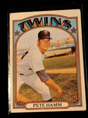 1972 Topps Baseball – #501 Pete Hamm – Minnesota Twins VG-EX Condition