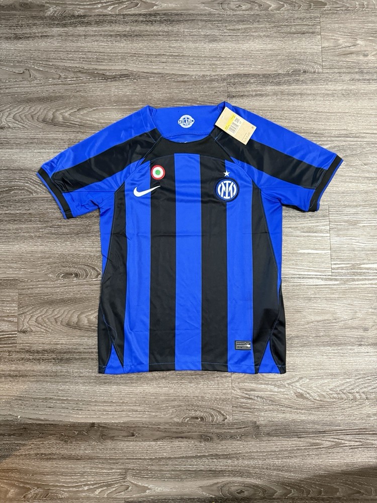 NEW Men&rsquo;s S Nike INTER MILAN 2023 Home Football Shirt Soccer Jersey DM1842-438