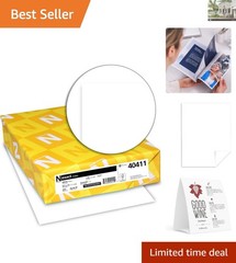 Eco-Friendly 110 lb Index Cardstock, 8.5×11, 250 Sheets for Versatile Projects