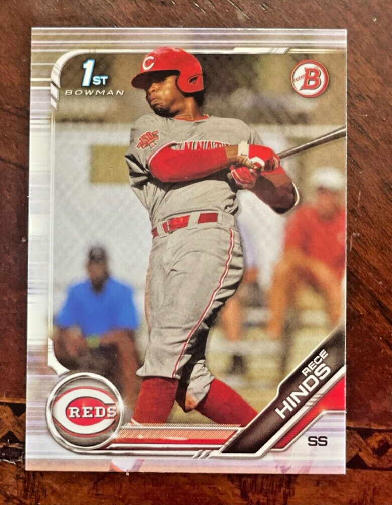 RECE HINDS – 2019 1st Bowman Draft #BD-131 FS QTY