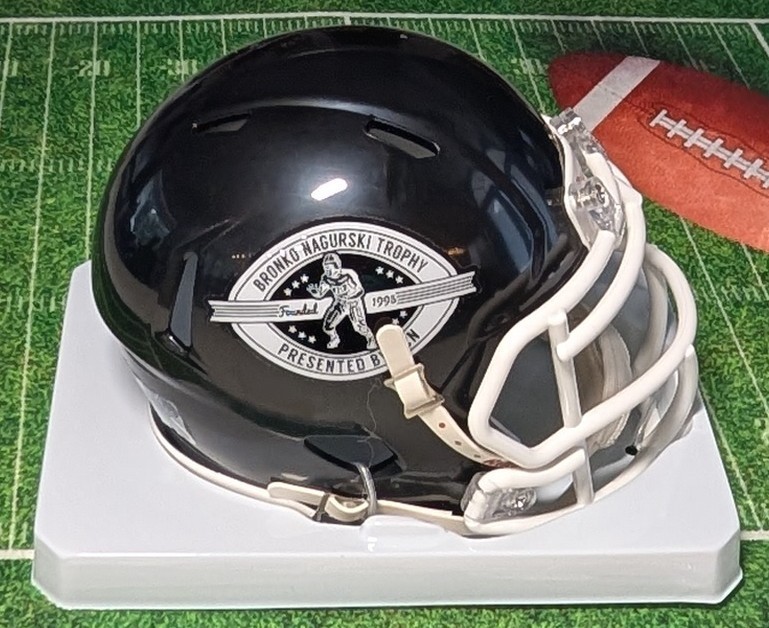 Bronko Nagurski Trophy Mini Helmet Charlotte Touchdown Club Riddell