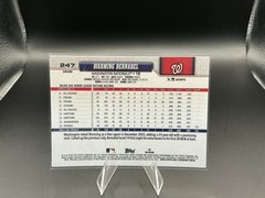 2026 Topps Chrome Warming Bernabel Prism Refractor #247 Nationals