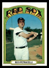 1972 Topps Baseball Rico Petrocelli #30 EX/MT Boston Red Sox