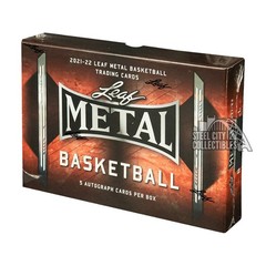 2021-22 Leaf Metal Basketball Hobby Box