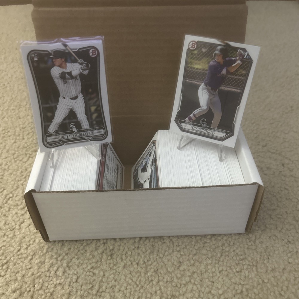 2026 Bowman Complete Rookie Vet & Prospect Base Set #1-100 & BP1-150 (250 Cards)