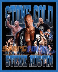 WWF WWE &lsquo;STONE COLD&rsquo; STEVE AUSTIN Glossy 8×10 Photo Wrestling Print Poster