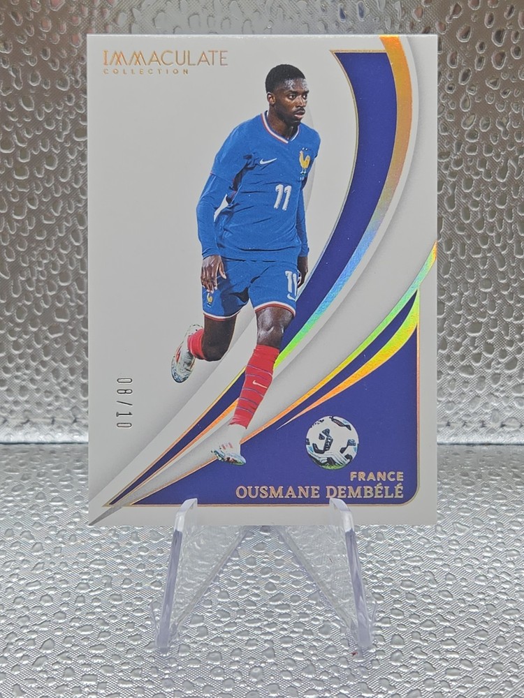 2024 2025 Panini Immaculate- GOLD #ed /10 – Ousmane Dembele – France = 💯🔥