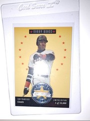 1994 Donruss Barry Bonds Gold Series Stars 5000 low Grade POOR faded Clear Card