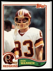 1982 Topps #523 Don Warren