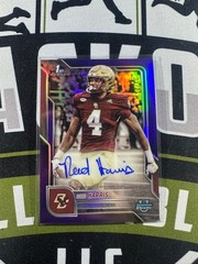 2025 Bowman U Chrome Reed Harris 1st Purple Refractor Auto 31/75