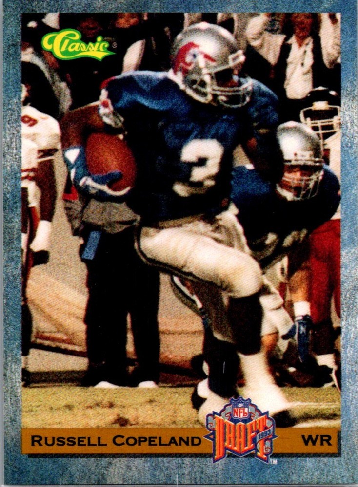 1993 Classic Russell Copeland Buffalo Bills #34