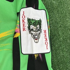 NWT VTG JH Designs Joker Jacket Men&rsquo;s 2XL Green DC Comics Nascar Racing Boxy