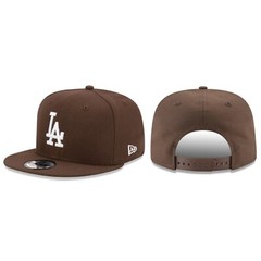 Los Angeles Dodgers 9FIFTY Adjustable Cap – LA MLB New Era 950 Hat – Brown