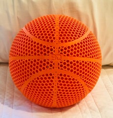 3d printed Airless Basketball. Durable, fully functional, Indoor/outdoor