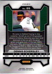 2024 Panini Prizm #89 Dennis Eckersley Blue Ice Prizms