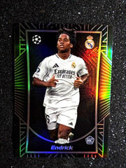 2024-25 Topps Chrome UEFA Endrick Shadow Etch RC Rookie #SE-9 CASE HIT 💥💥 MINT