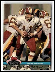 1991 Stadium Club Members Only #NNO Mark Rypien