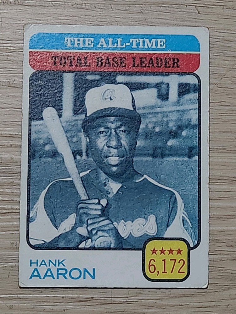 1973 Topps – All-Time Leaders Hank Aaron #473 EX+