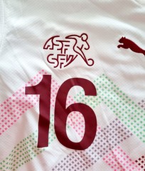 Switzerland 2020 – 2021 Away football Puma shirt #16 Leon size XL Junior