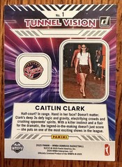 2025 Panini Donruss WNBA – Tunnel Vision Caitlin Clark #1