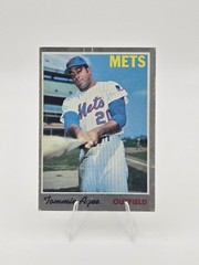 1970 Topps #50 Tommie Agee New York Mets VG+ *Set Break*