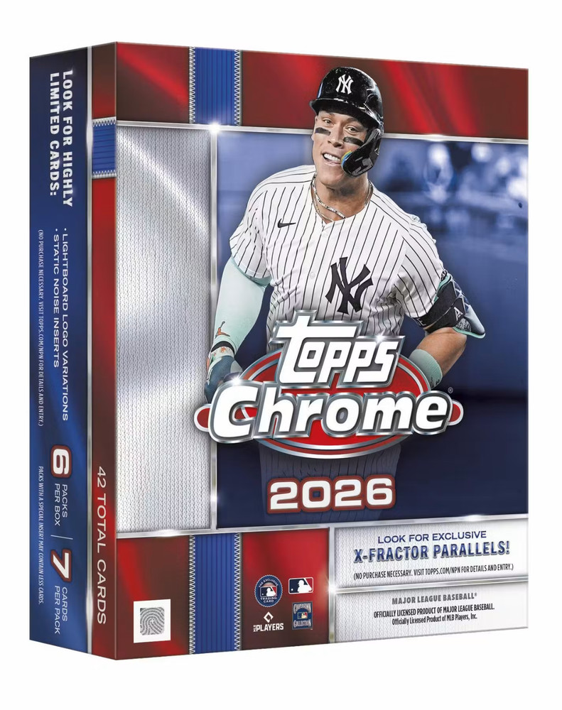 Toronto Blue Jays 4x 2026 Topps Chrome Box Break PYT #726-27