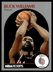 1990-91 Hoops Buck Williams Portland Trail Blazers #251