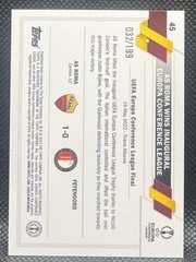 2022-23 Topps UEFA ECL Champions- AS Roma #45 Neon Green /199