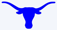 Texas Longhorns Vinyl Decal Sticker – You choose color and size