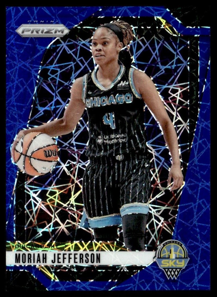 2024-25 Prizm Blue Velocity Prizms Moriah Jefferson Chicago Sky #131