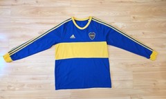 Adidas Boca Juniors Icon Jersey Tee Shirt Crewneck Top Men&rsquo;s Size M Medium