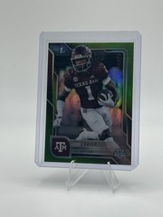 2025 Bowman University Chrome – Mario Craver #165 Lime Green Refractor /275 (RC)