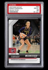 2025 Sophie Cunningham Panini Instant Card #198 Limited Edition 1/1257 Graded 10