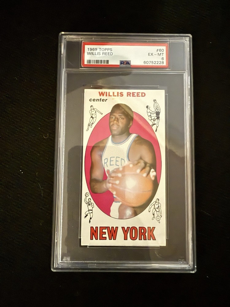 1969 Topps #60 Willis Reed PSA 6 EX-MT