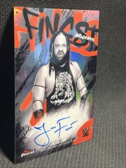 2025 Topps Finest WWE JACOB FATU Finest Autographs Refractor