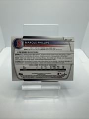 2025 Bowman Draft Marcus Phillips Chrome Auto Purple Refractor #&rsquo;d/199