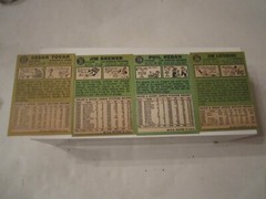 LOT OF 17 (1967) BASEBALL CARDS – CESAR TOVAR – JIM BREWER AND MORE – OFC-E