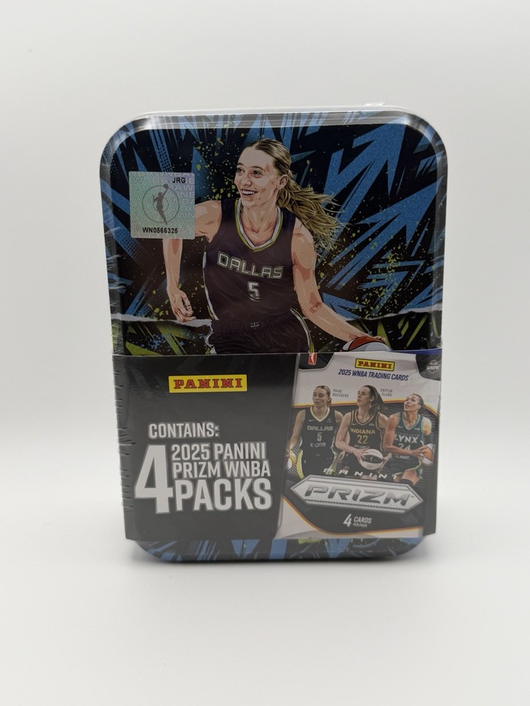 Paige Bueckers 2025 WNBA Panini Prizm Rookie Collectible Tin Brand New Sealed