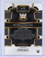 2024 Panini Select WWE Wrestling #53 Michelle McCool Red White Blue Silver Prizm