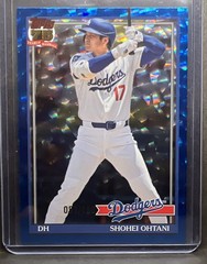 2026 Topps Series 2 Shohei Ohtani 1991 Topps Baseball Blue Crackle /150 #91B2-1