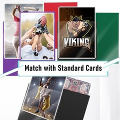 1000Pcs Trading Card Sleeves – 10 Colors Variety#
