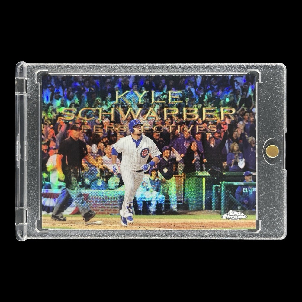 KYLE SCHWARBER ROOKIE TOPPS CHROME REFRACTOR 2016 Perspective Card – Phillies