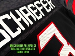 NWT-S * MATTHEW SCHAEFER #3 TEAM CANADA BLK/3rd LICENSED IIHF NIKE HOCKEY JERSEY