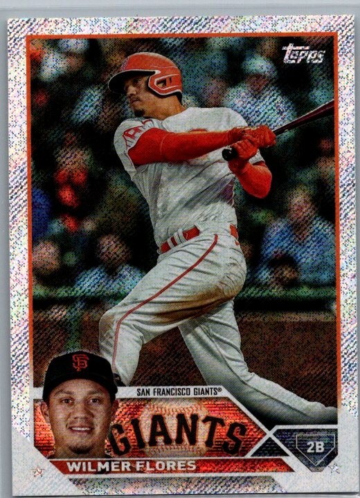 #552 Wilmer Flores San Francisco Giants 2023 Topps Foilboard /608