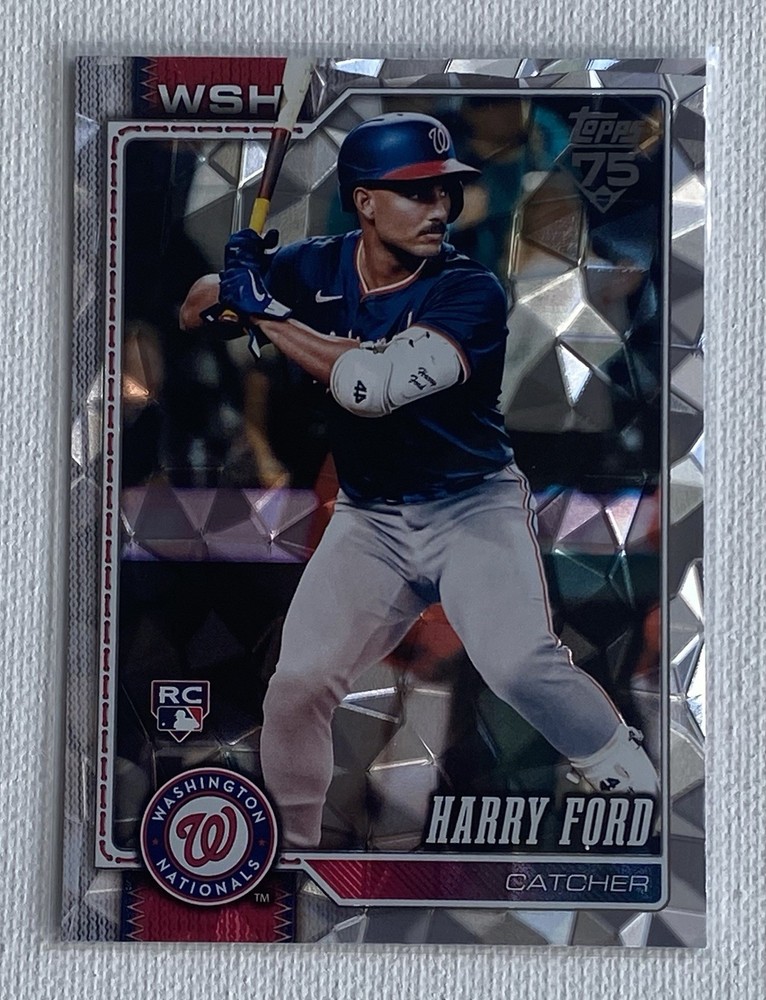 2026 Topps Harry Ford #659 Rookie Diamante Foil Washington Nationals