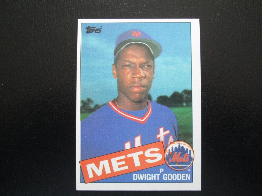 DWIGHT GOODEN 1985 TOPPS ROOKIE CARD # 620 NM TO MAYBE BETTER NEW YORK METS