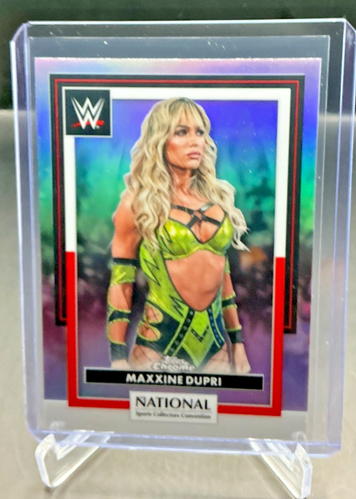 2026 Topps Chrome National NSCC MAXXINE DUPRI #WWE-33