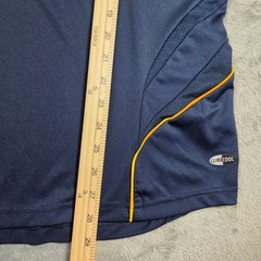 David Beckham Jersey Mens Small Navy Blue LA Galaxy 2009 2010 Away Adidas MLS