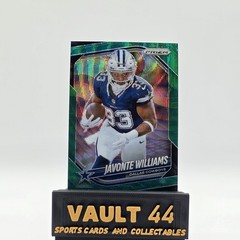 2025 Panini Prizm #1 Javonte Williams Green Wave