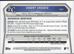 2026 Bowman #BCP-7 Kendry Chourio Chrome Prospects